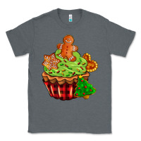 Charcoal Heather christmas cookie cupcake Classic Tee - AdoDesignShop