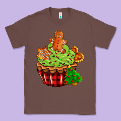 Christmas Cookie Cupcake Classic Tee Designed By Adodesignshop