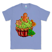 Colony Blue christmas cookie cupcake Classic Tee - AdoDesignShop