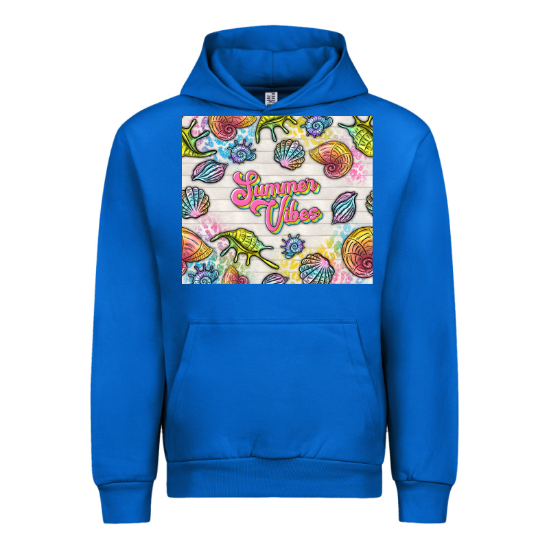 Summer Vibes With Sea Shells Urban Hoodie by TumblerDesignByShophia | Teevron