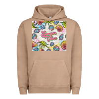 Pigment Burro summer vibes with sea shells Urban Hoodie - TumblerDesignByShophia