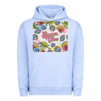 Pigment Grape Ice summer vibes with sea shells Urban Hoodie - TumblerDesignByShophia