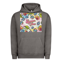 Pigment Tornado summer vibes with sea shells Urban Hoodie - TumblerDesignByShophia