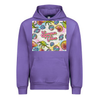 Tulip summer vibes with sea shells Urban Hoodie - TumblerDesignByShophia