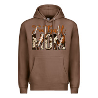 Chestnut football mom Premium Hoodie - Jasminsmagicworld