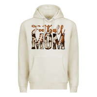 Oatmeal Heather football mom Premium Hoodie - Jasminsmagicworld