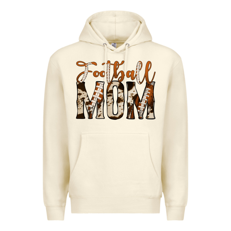 Football Mom Premium Hoodie by Jasminsmagicworld | Teevron