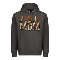 Smoke football mom Premium Hoodie - Jasminsmagicworld