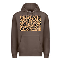 Coffee leopard background 3200x2400 Premium Hoodie - AdoDesignShop