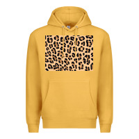 Mustard leopard background 3200x2400 Premium Hoodie - AdoDesignShop
