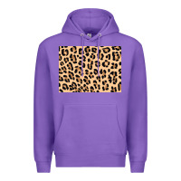 Purple leopard background 3200x2400 Premium Hoodie - AdoDesignShop