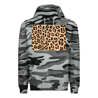 Slate Camo leopard background 3200x2400 Premium Hoodie - AdoDesignShop