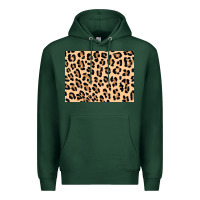 Sports Green leopard background 3200x2400 Premium Hoodie - AdoDesignShop