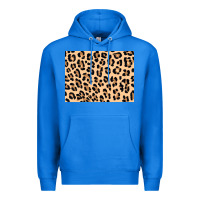 True Royal leopard background 3200x2400 Premium Hoodie - AdoDesignShop