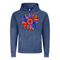 Vintage Denim America sunflower Vintage Hoodie - Neo Western