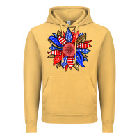 Vintage Mustard America sunflower Vintage Hoodie - Neo Western