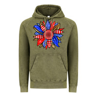 Vintage Olive America sunflower Vintage Hoodie - Neo Western