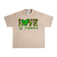 French Oak love st patrick s heart Urban Heavy Tee - JahusDesignShop