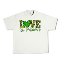 Pistachio love st patrick s heart Urban Heavy Tee - JahusDesignShop