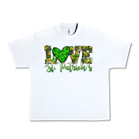 White love st patrick s heart Urban Heavy Tee - JahusDesignShop