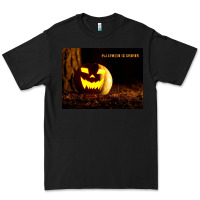 Black Halloween Is Coming Premium Tee - Unal Design