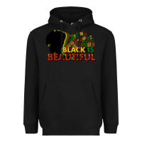 Black black is beautiful Heavyweight Hoodie - NancyCooperArtShop