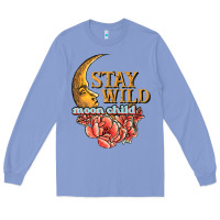 Colony Blue stay wild moon child Long Sleeve Tee - JahusDesignShop