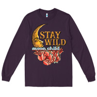 Plum stay wild moon child Long Sleeve Tee - JahusDesignShop