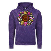 Cloud Purple sunflower camouflage Vintage Hoodie - JahusDesignShop