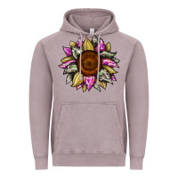 Vintage Zinc sunflower camouflage Vintage Hoodie - JahusDesignShop