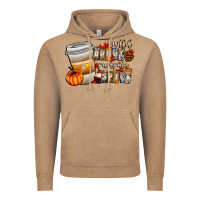 Vintage Coffee wild about pumpkin spice Vintage Hoodie - CowhideDigitalArt