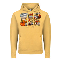 Vintage Mustard wild about pumpkin spice Vintage Hoodie - CowhideDigitalArt