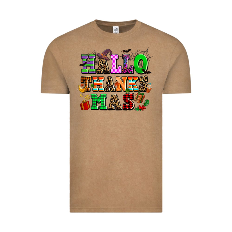 Hallothanksmas Vintage Tee by AdoDesignShop | Teevron