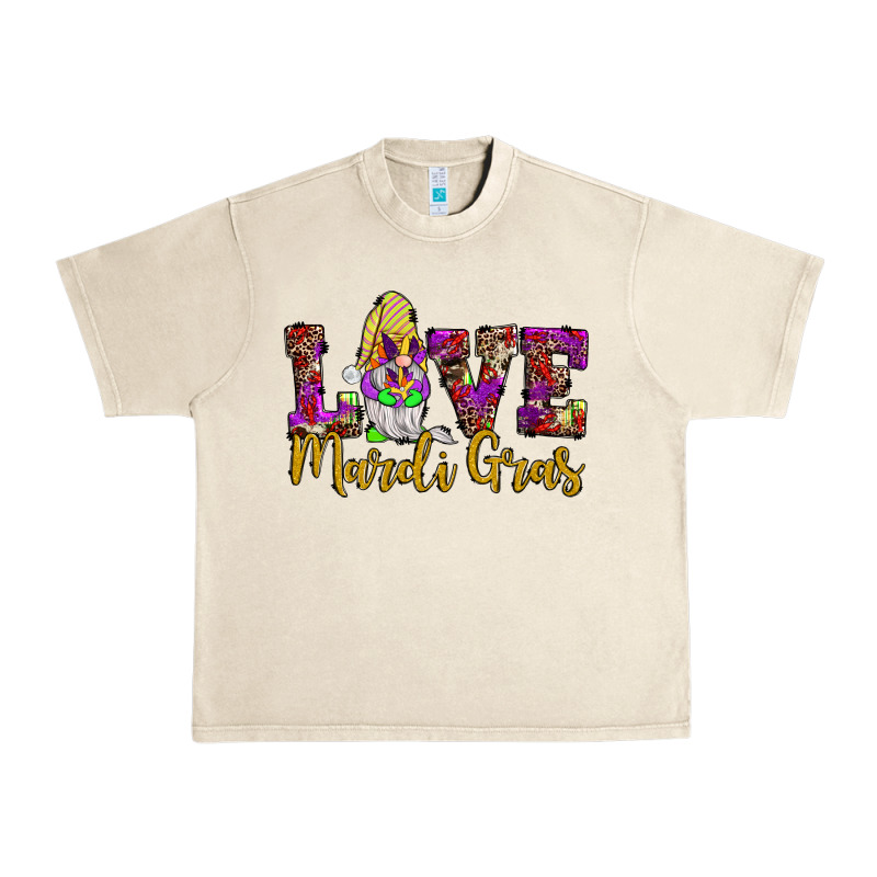 Love Mardi Gras Gnome Urban Heavy Tee by JahusDesignShop | Teevron