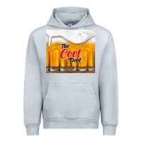 Heather Grey the cool dad and beer Urban Hoodie - TumblerDesignByShophia