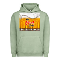 Pigment Oil Green the cool dad and beer Urban Hoodie - TumblerDesignByShophia