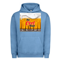 Pigment Pebble Blue the cool dad and beer Urban Hoodie - TumblerDesignByShophia