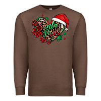 Chestnut santa paws christmas heart Premium Sweatshirt - MaliasSmallBusiness