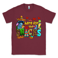 Burgundy here for the snacks Classic Tee - AdoDesignShop