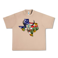 Burro bull skull texas map american playng Urban Heavy Tee - BarkalooDesign