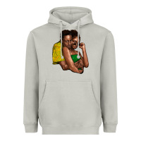 Moon Dust black couple Heavyweight Hoodie - NancyCooperArtShop