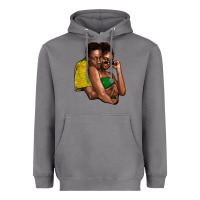 Storm black couple Heavyweight Hoodie - NancyCooperArtShop