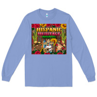 Colony Blue hispanic heritage month gnomes tumbler Long Sleeve Tee - BundleAndBundleShop
