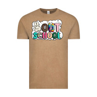 Vintage Coffee peace out school Vintage Tee - JahusDesignShop