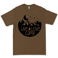Cacao Live Love Camp Premium Tee - Unal Design