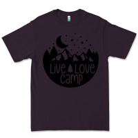 Plum Live Love Camp Premium Tee - Unal Design