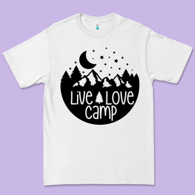Premium Tee Live Love Camp
