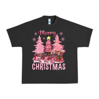 Pigment Black pink merry christmas bbs Urban Heavy Tee - BundleAndBundleShop