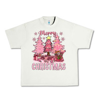 Pistachio pink merry christmas bbs Urban Heavy Tee - BundleAndBundleShop