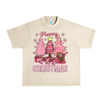Sandshell pink merry christmas bbs Urban Heavy Tee - BundleAndBundleShop